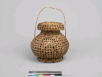 藏品(圓竹籃)的圖片